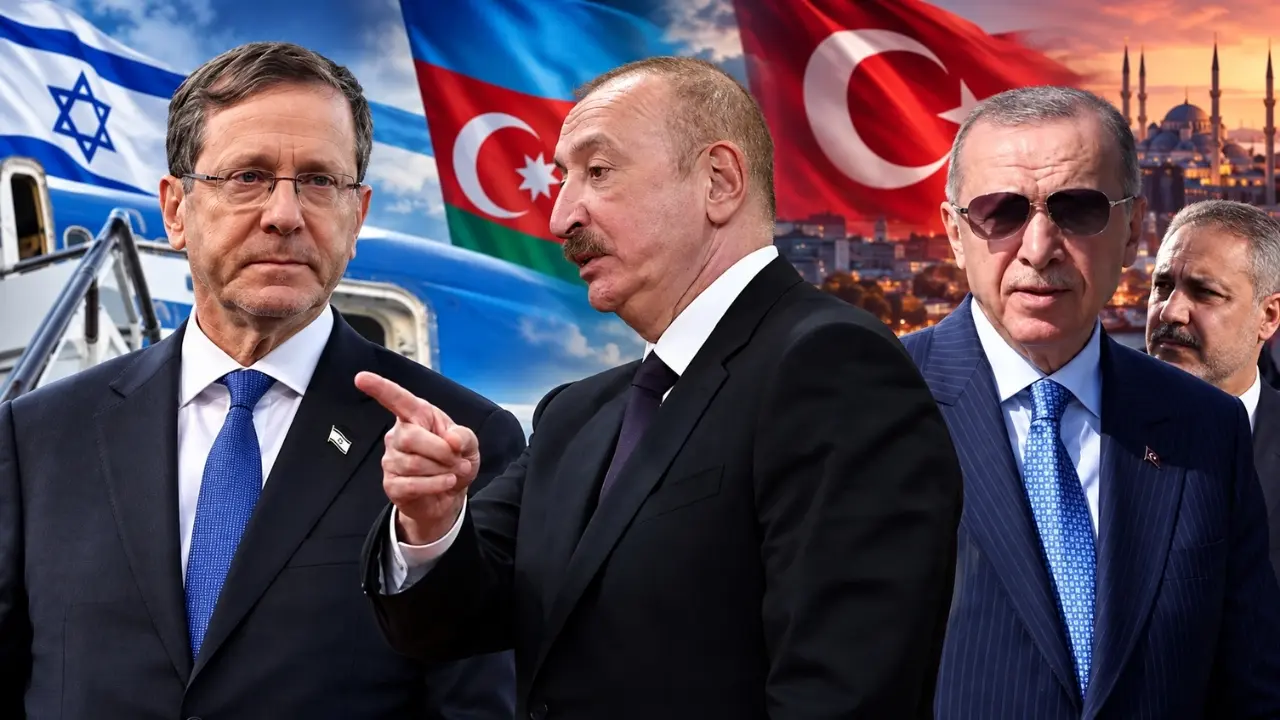 İsrail Cumhurbaşkanı Herzog Bakü zirvesine katılmak üzere Azerbaycan’da!